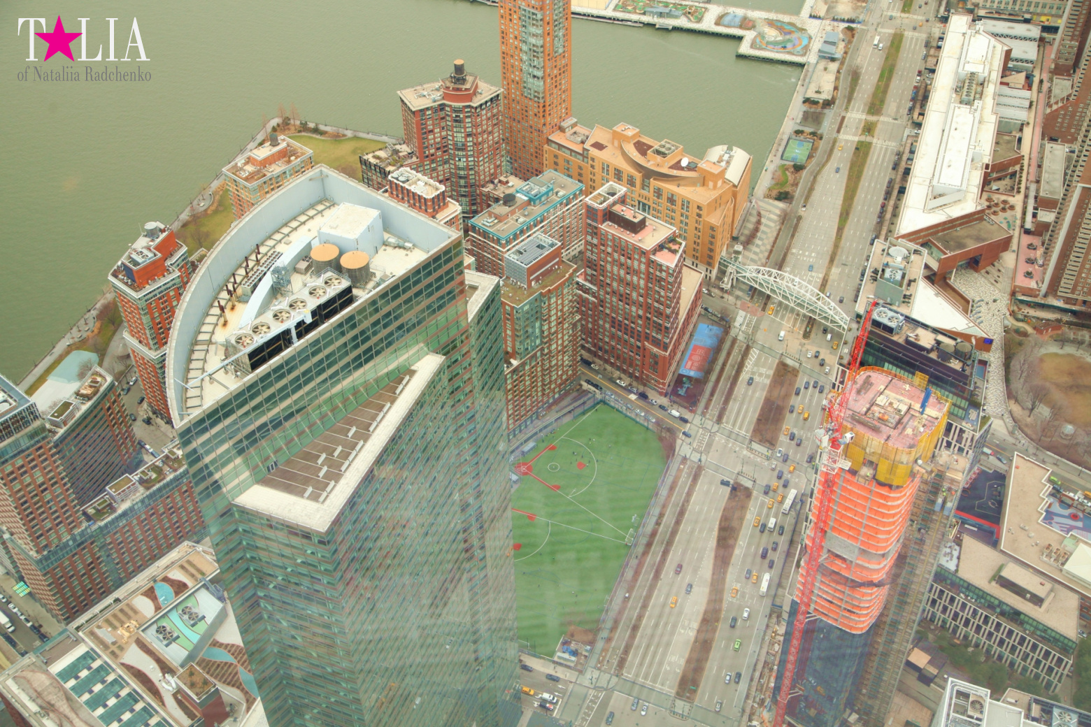 The 100th floor of the World Trade Center or One World Observatory in New York