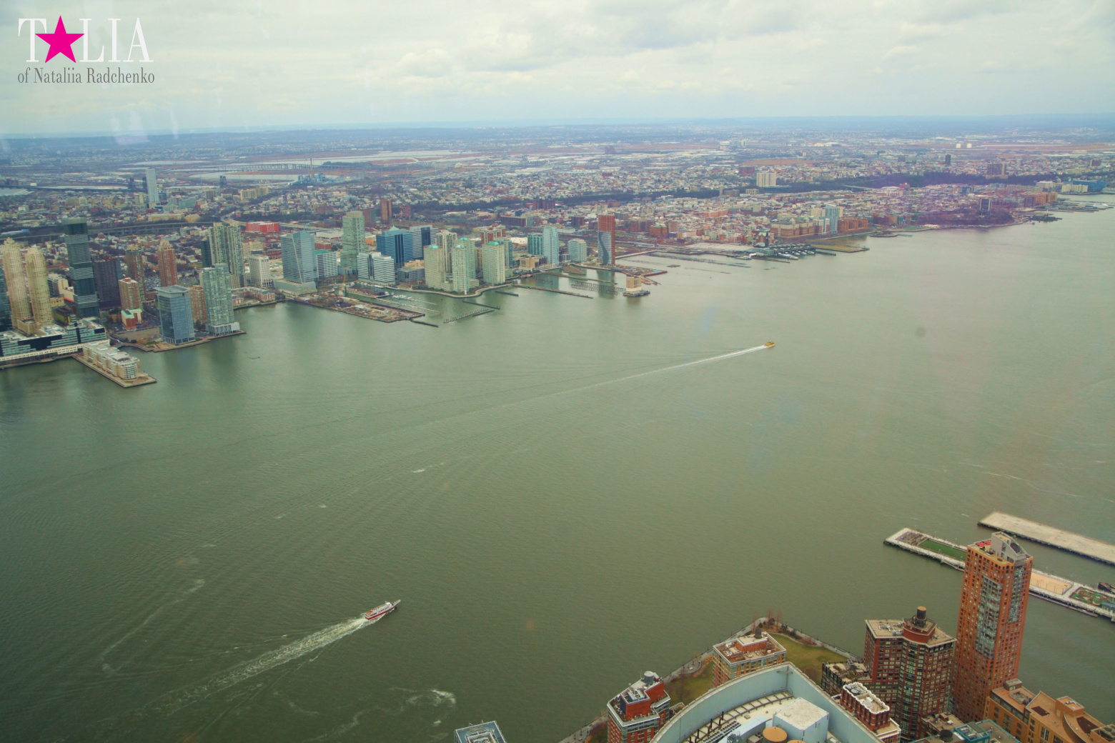 The 100th floor of the World Trade Center or One World Observatory in New York
