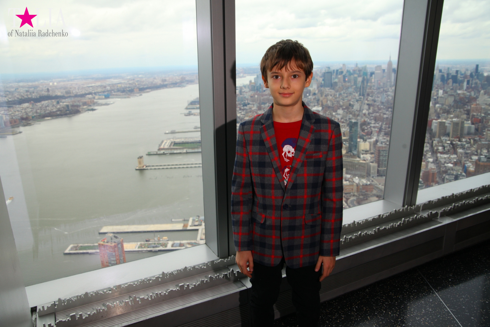 The 100th floor of the World Trade Center or One World Observatory in New York