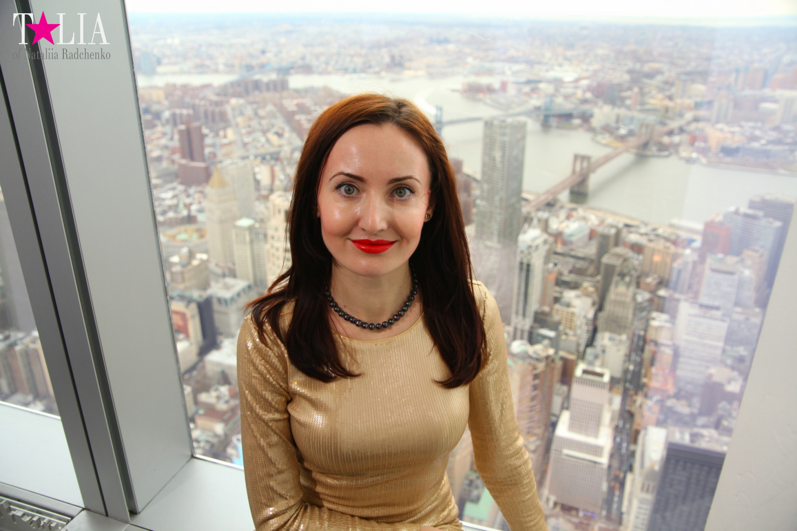 The 100th floor of the World Trade Center or One World Observatory in New York