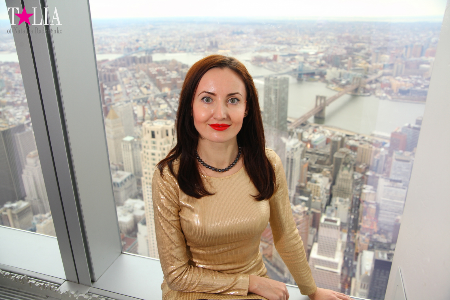 The 100th floor of the World Trade Center or One World Observatory in New York