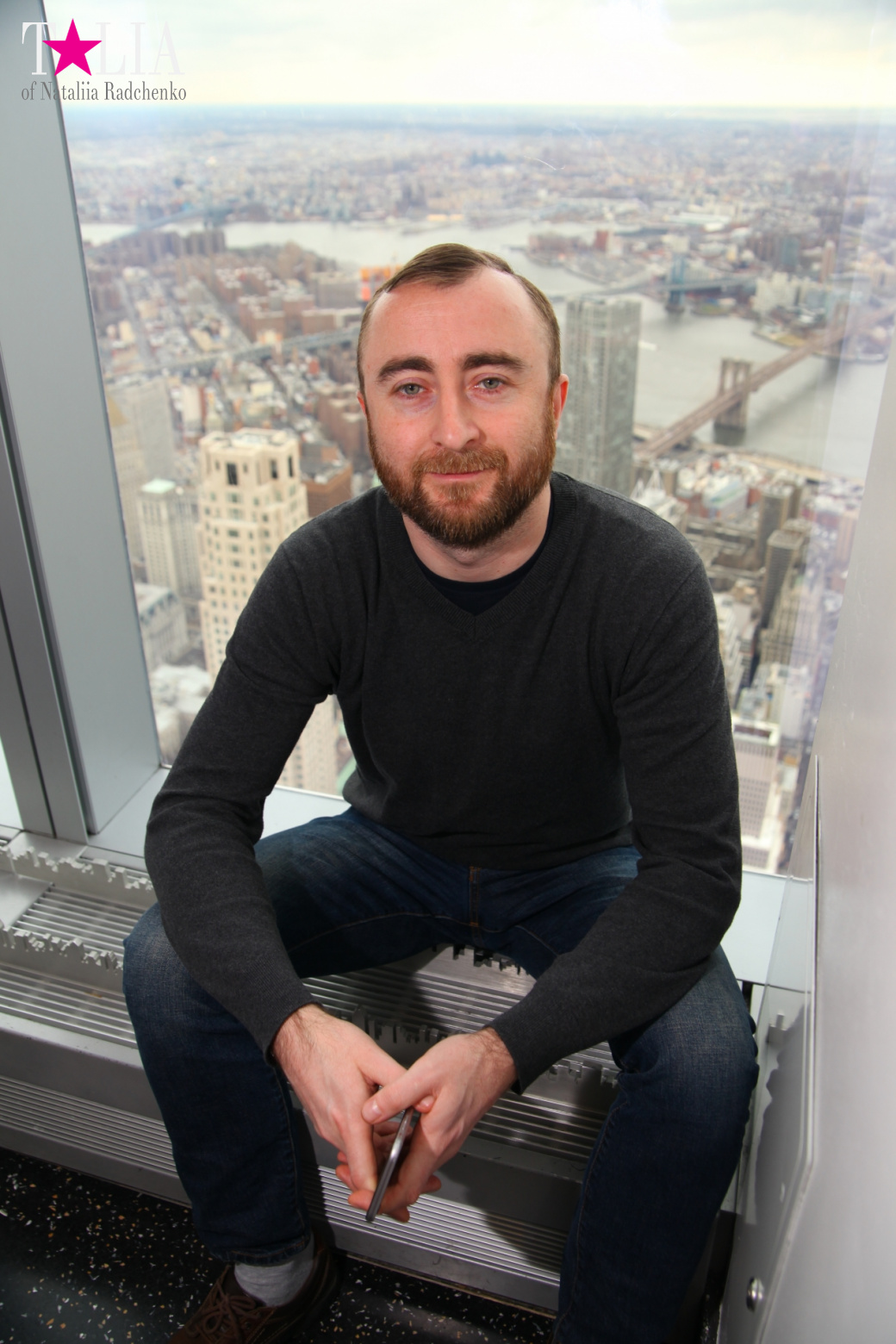 The 100th floor of the World Trade Center or One World Observatory in New York