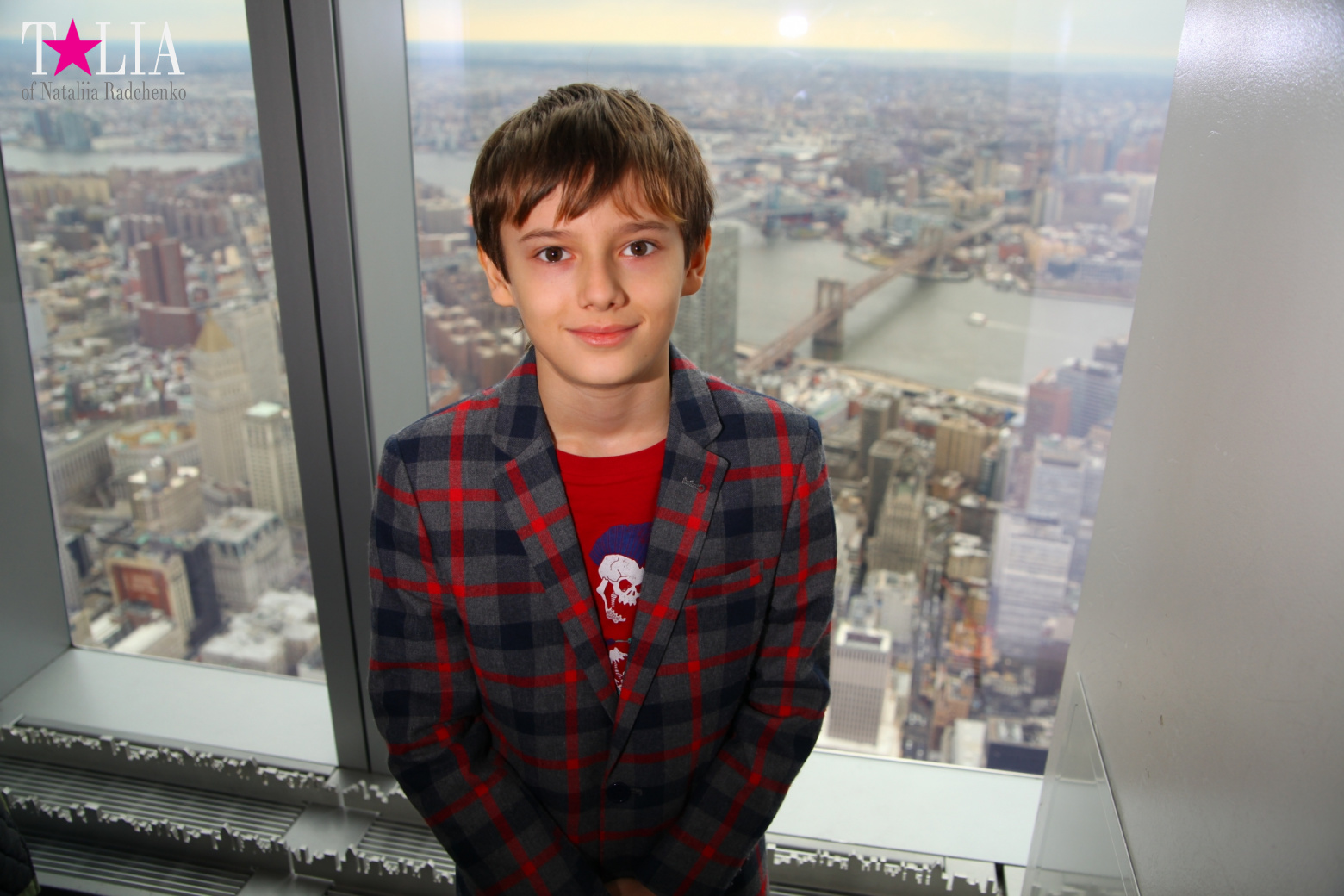 The 100th floor of the World Trade Center or One World Observatory in New York