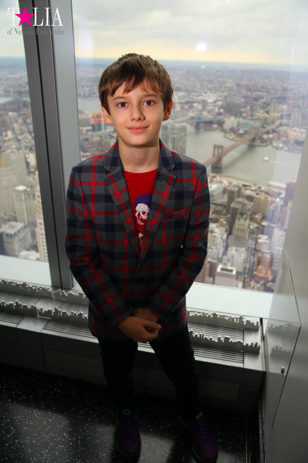 The 100th floor of the World Trade Center or One World Observatory in New York