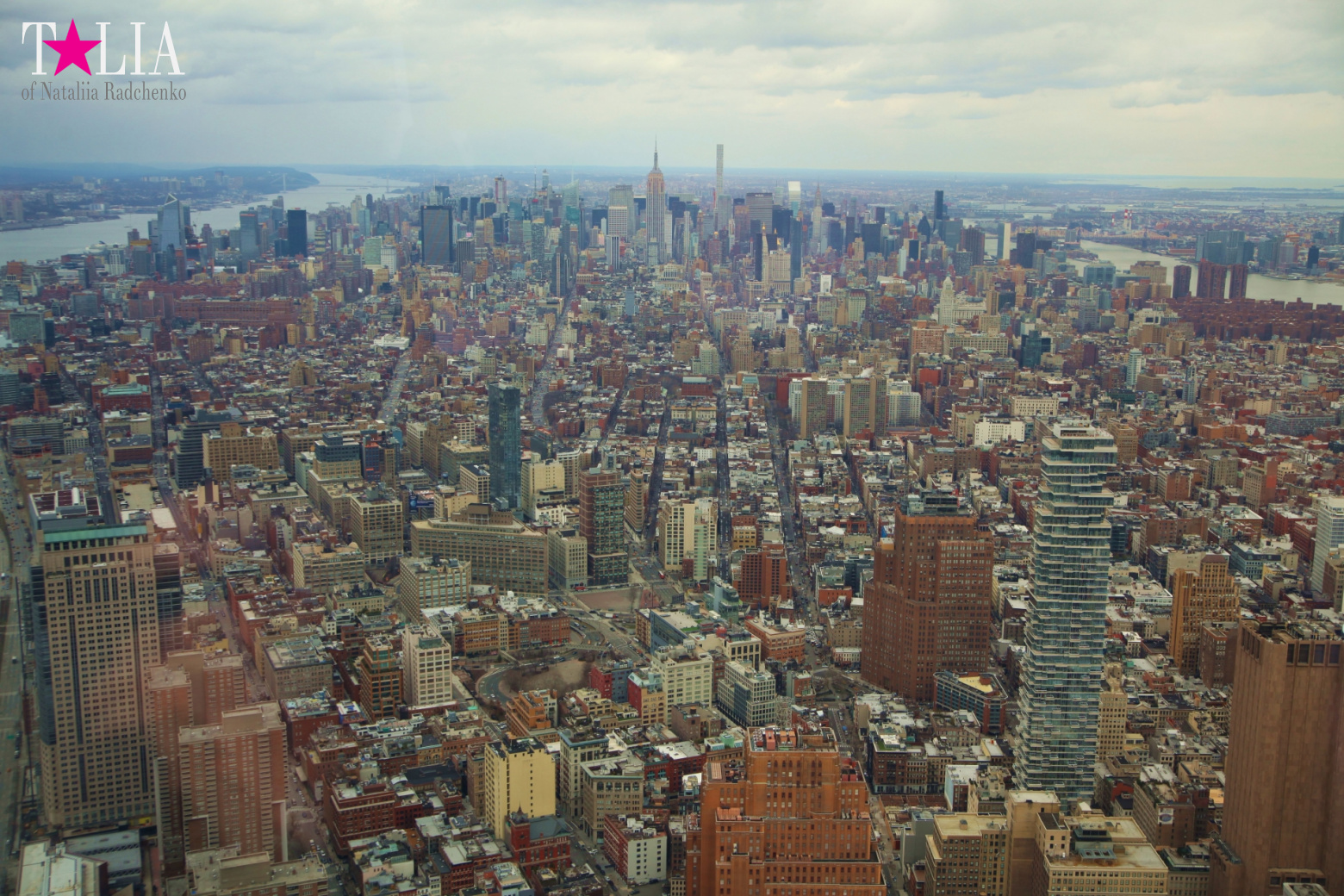 The 100th floor of the World Trade Center or One World Observatory in New York