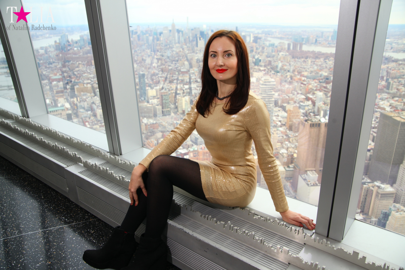 The 100th floor of the World Trade Center or One World Observatory in New York