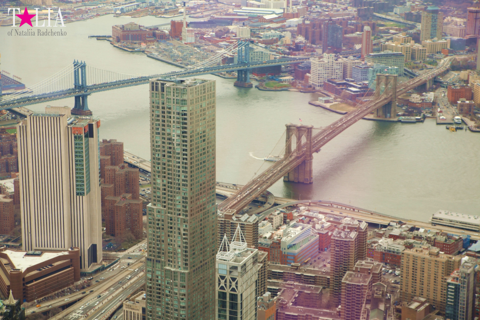The 100th floor of the World Trade Center or One World Observatory in New York