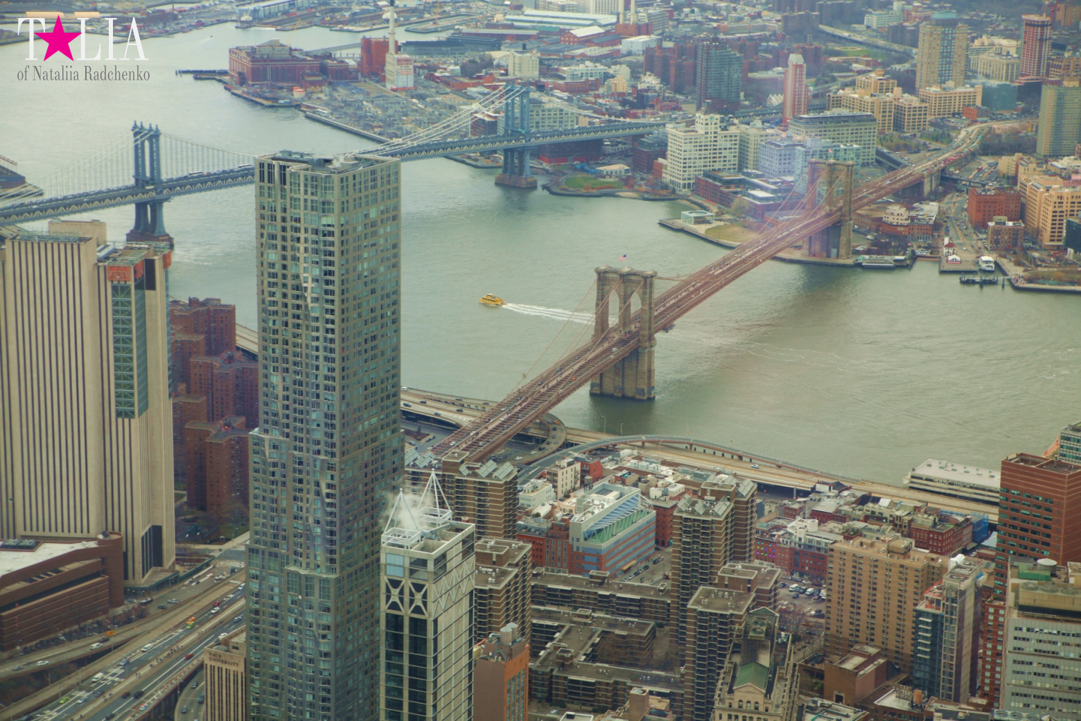 The 100th floor of the World Trade Center or One World Observatory in New York