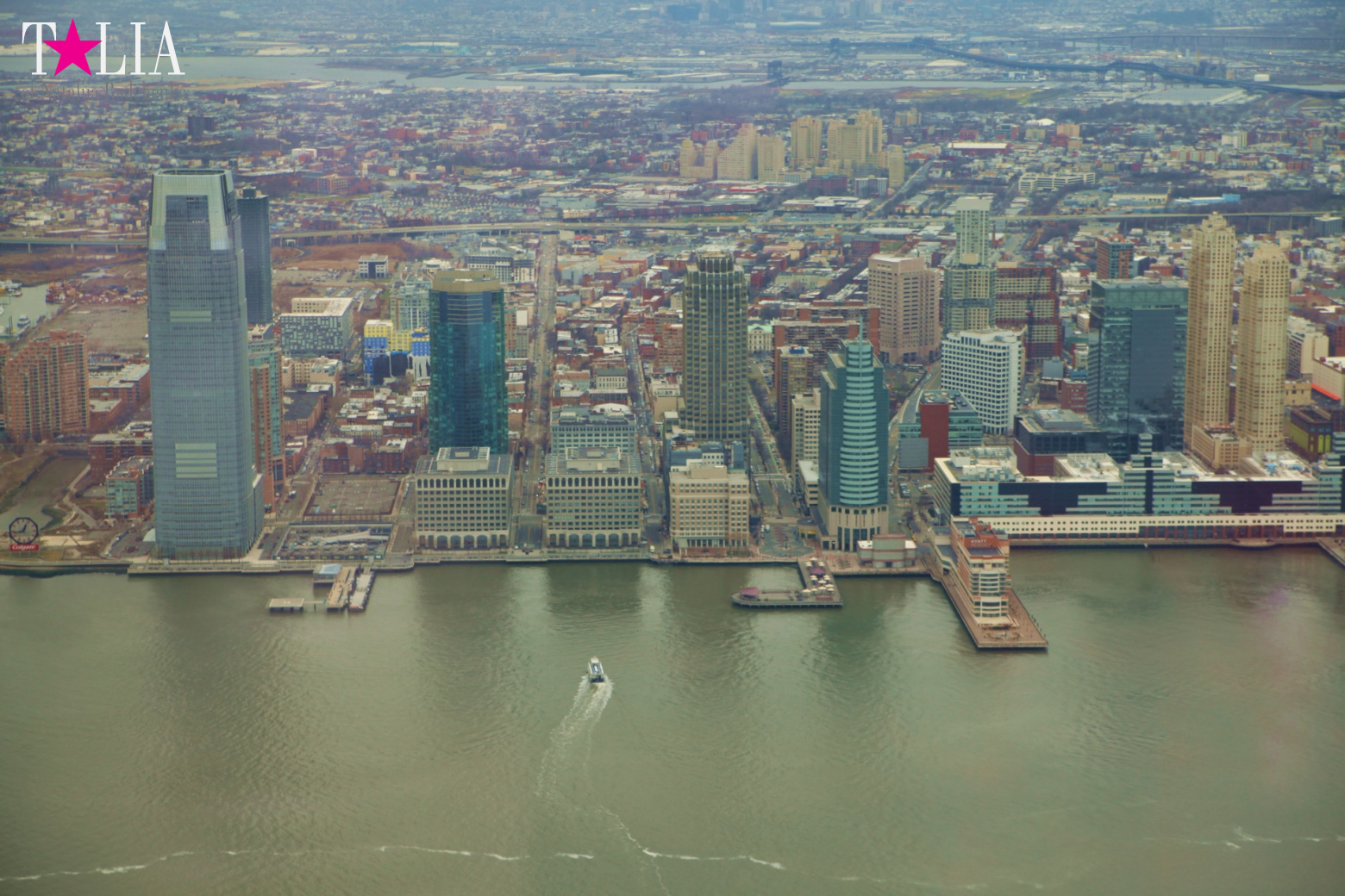 The 100th floor of the World Trade Center or One World Observatory in New York