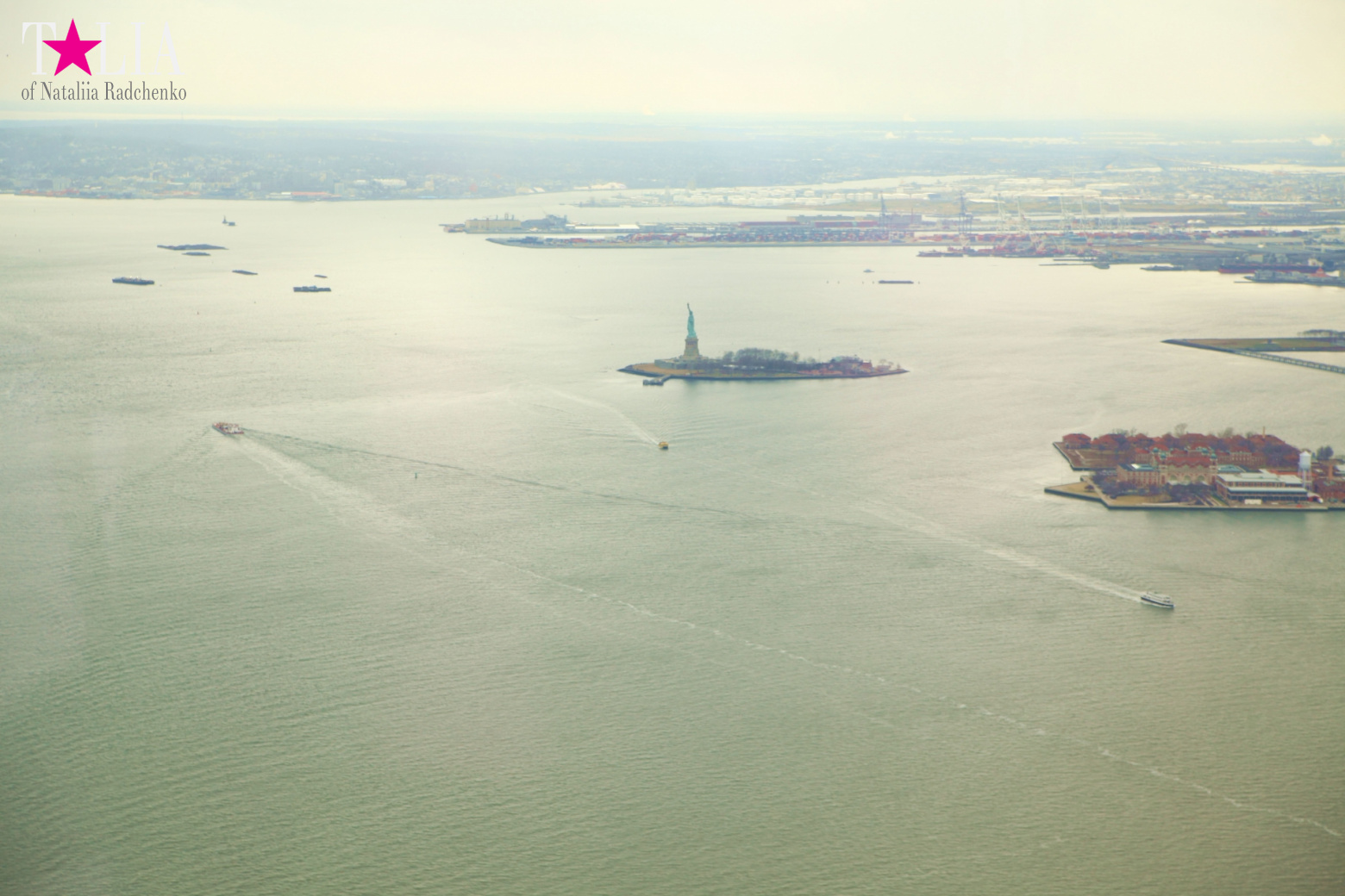 The 100th floor of the World Trade Center or One World Observatory in New York
