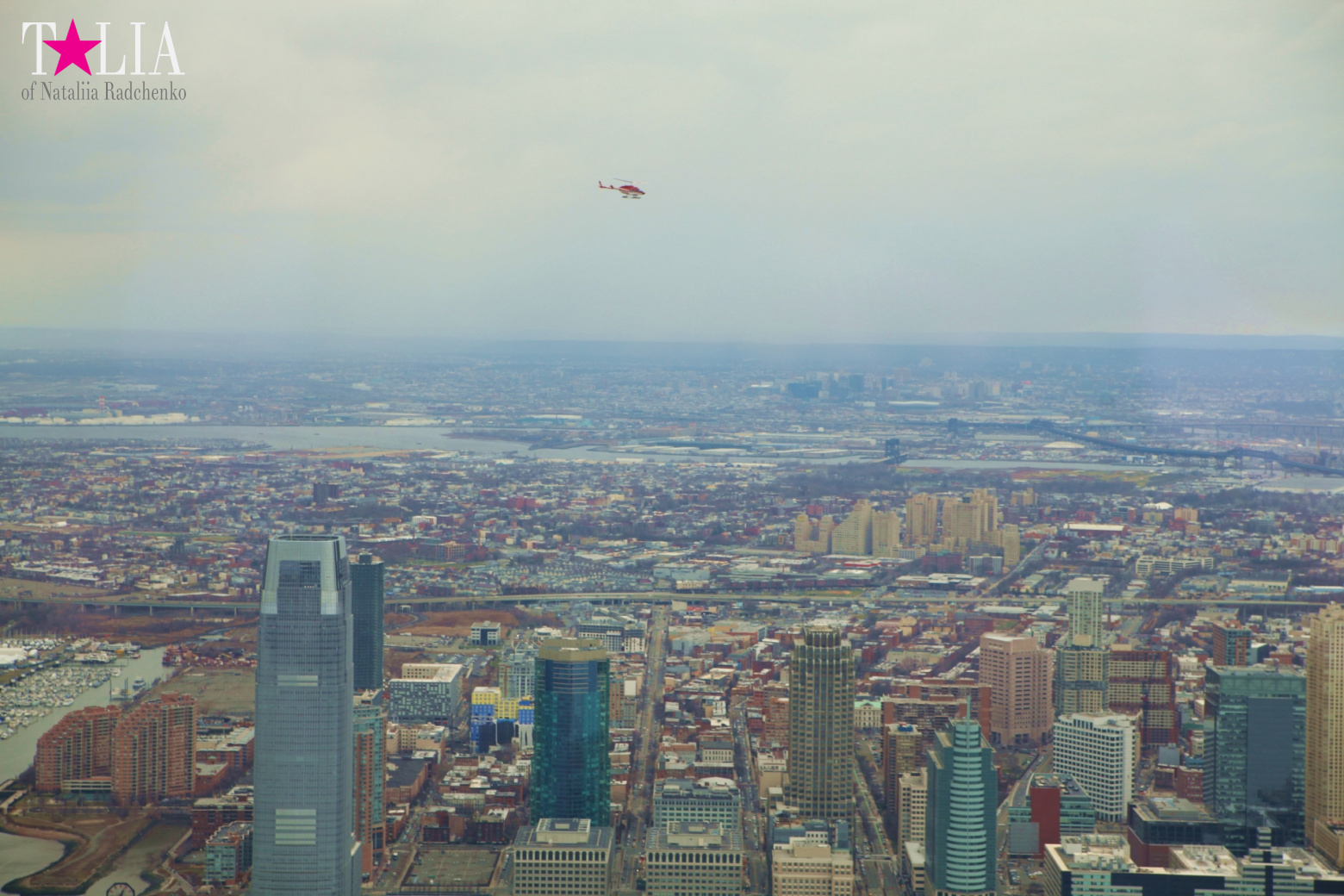 The 100th floor of the World Trade Center or One World Observatory in New York