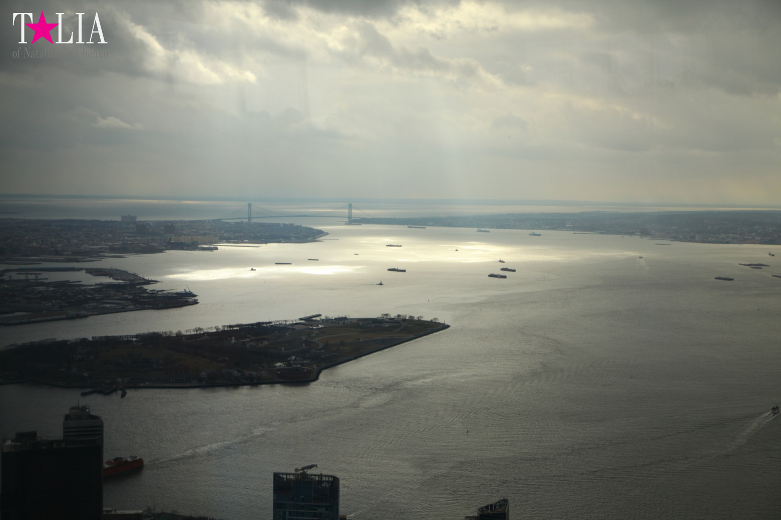 The 100th floor of the World Trade Center or One World Observatory in New York