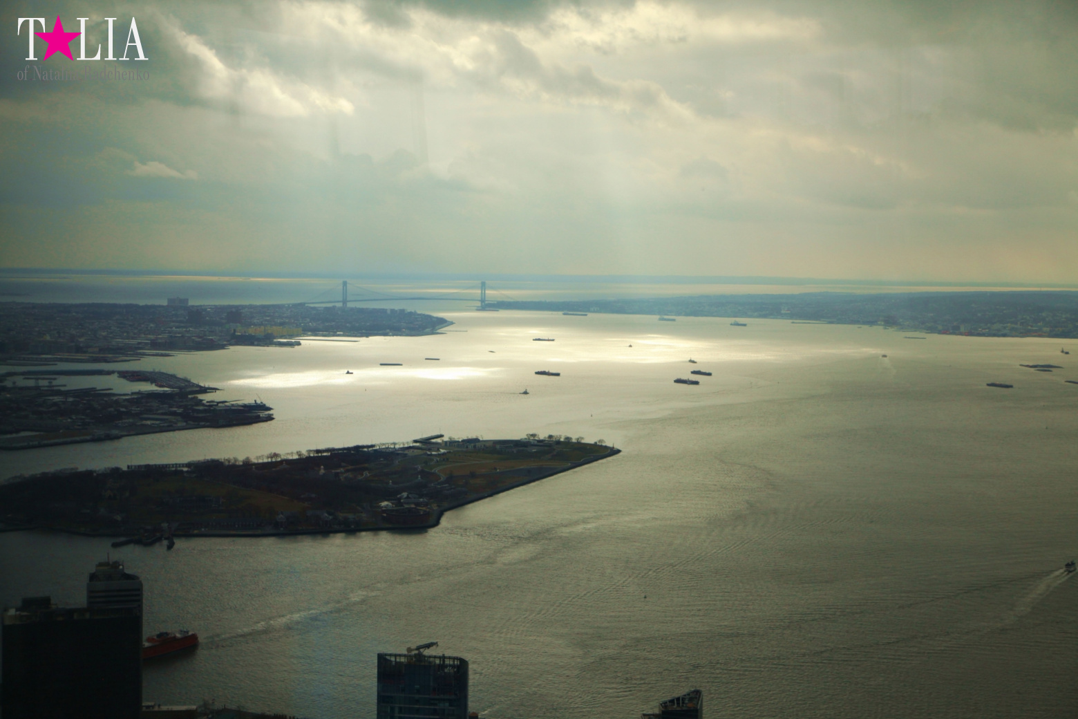 The 100th floor of the World Trade Center or One World Observatory in New York