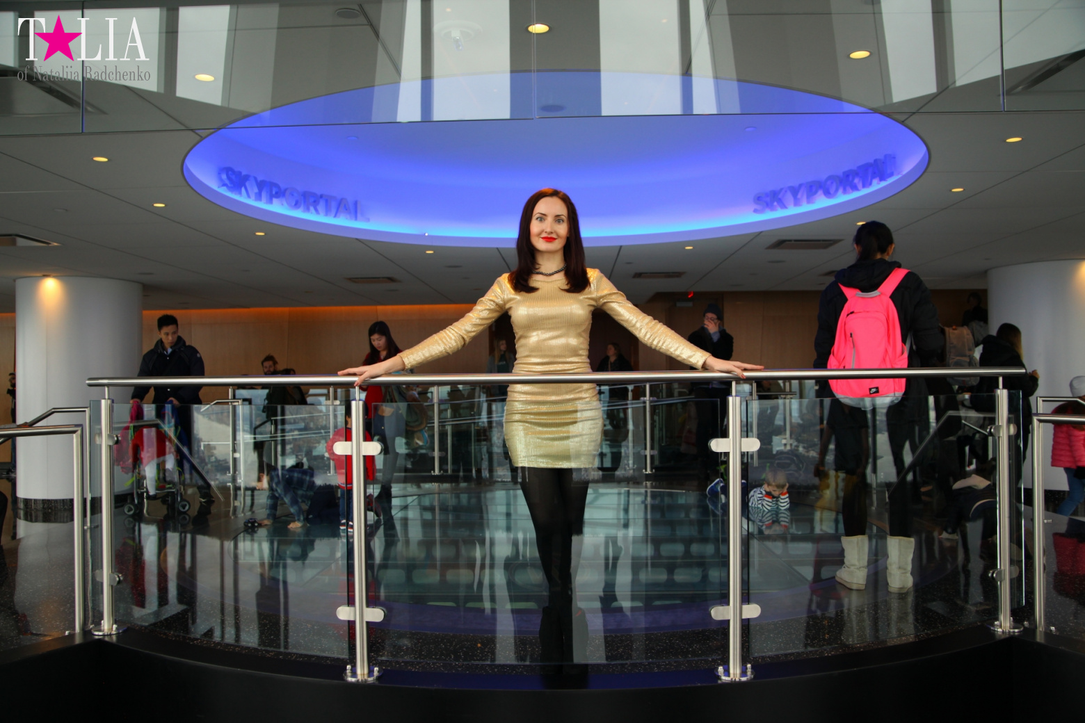 The 100th floor of the World Trade Center or One World Observatory in New York