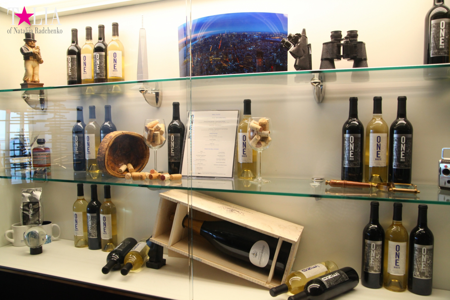 The 100th floor of the World Trade Center or One World Observatory in New York