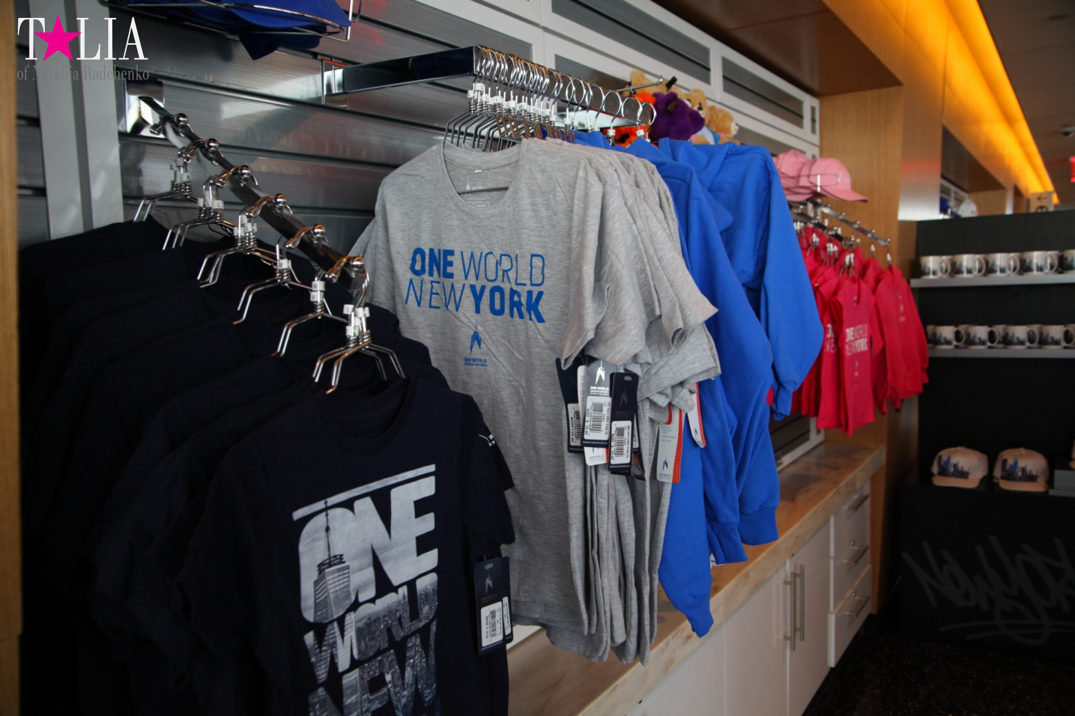 The 100th floor of the World Trade Center or One World Observatory in New York