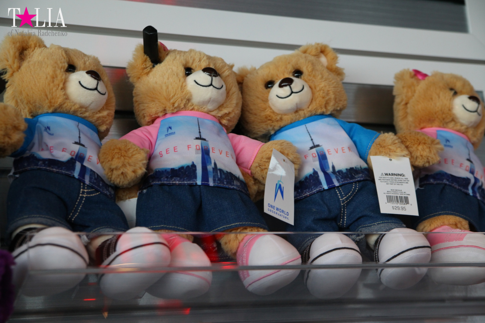 The 100th floor of the World Trade Center or One World Observatory in New York