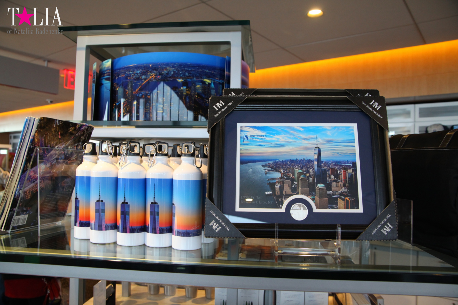 The 100th floor of the World Trade Center or One World Observatory in New York