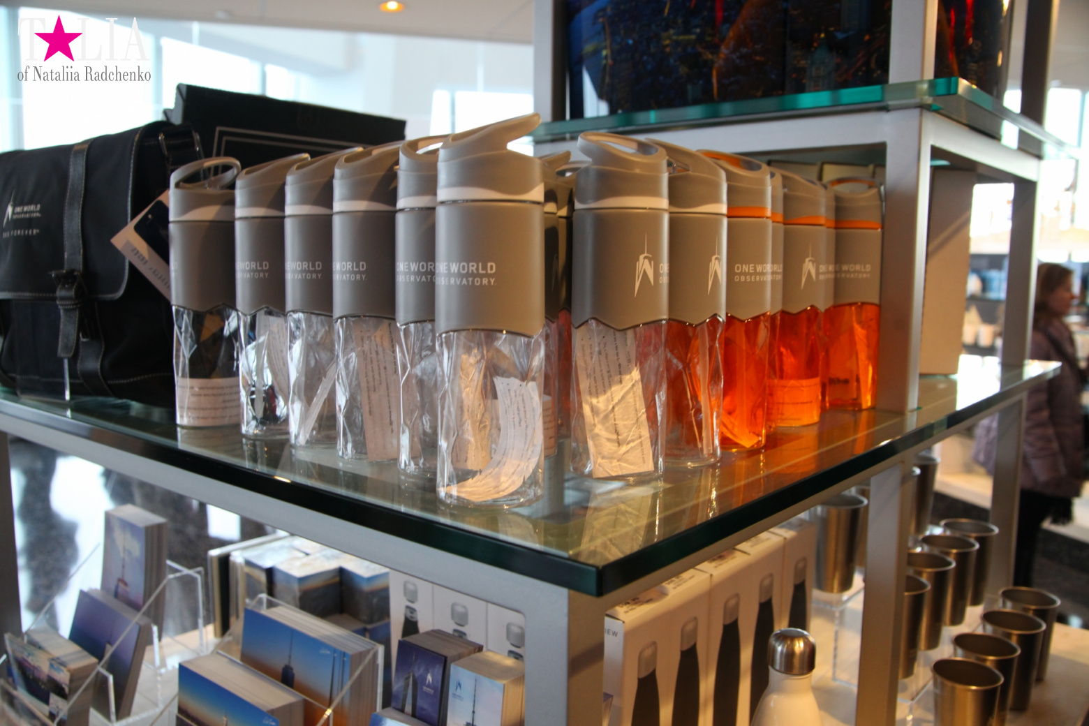 The 100th floor of the World Trade Center or One World Observatory in New York