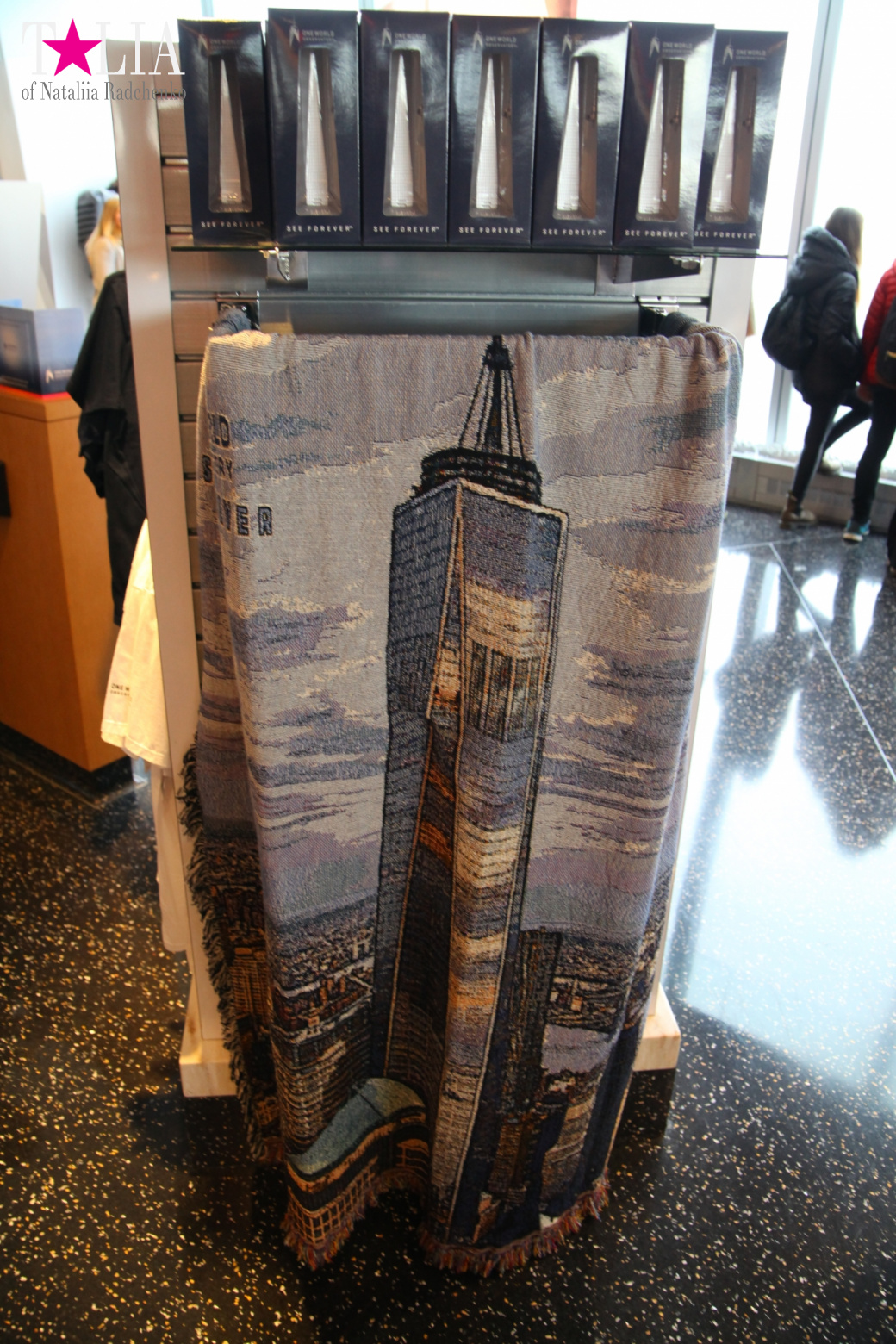 The 100th floor of the World Trade Center or One World Observatory in New York