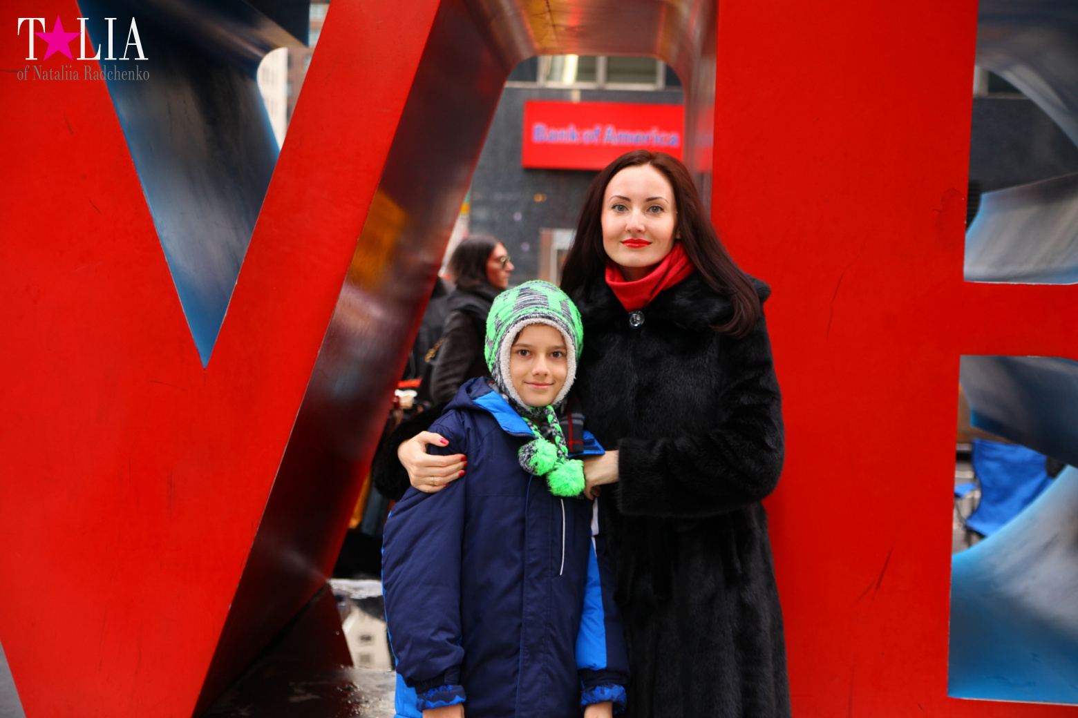 LOVE and HOPE sculptures in New York City