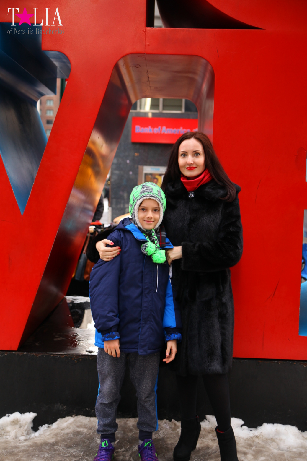 LOVE and HOPE sculptures in New York City