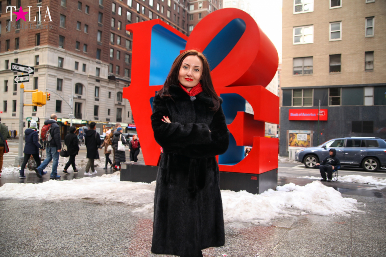 LOVE and HOPE sculptures in New York City