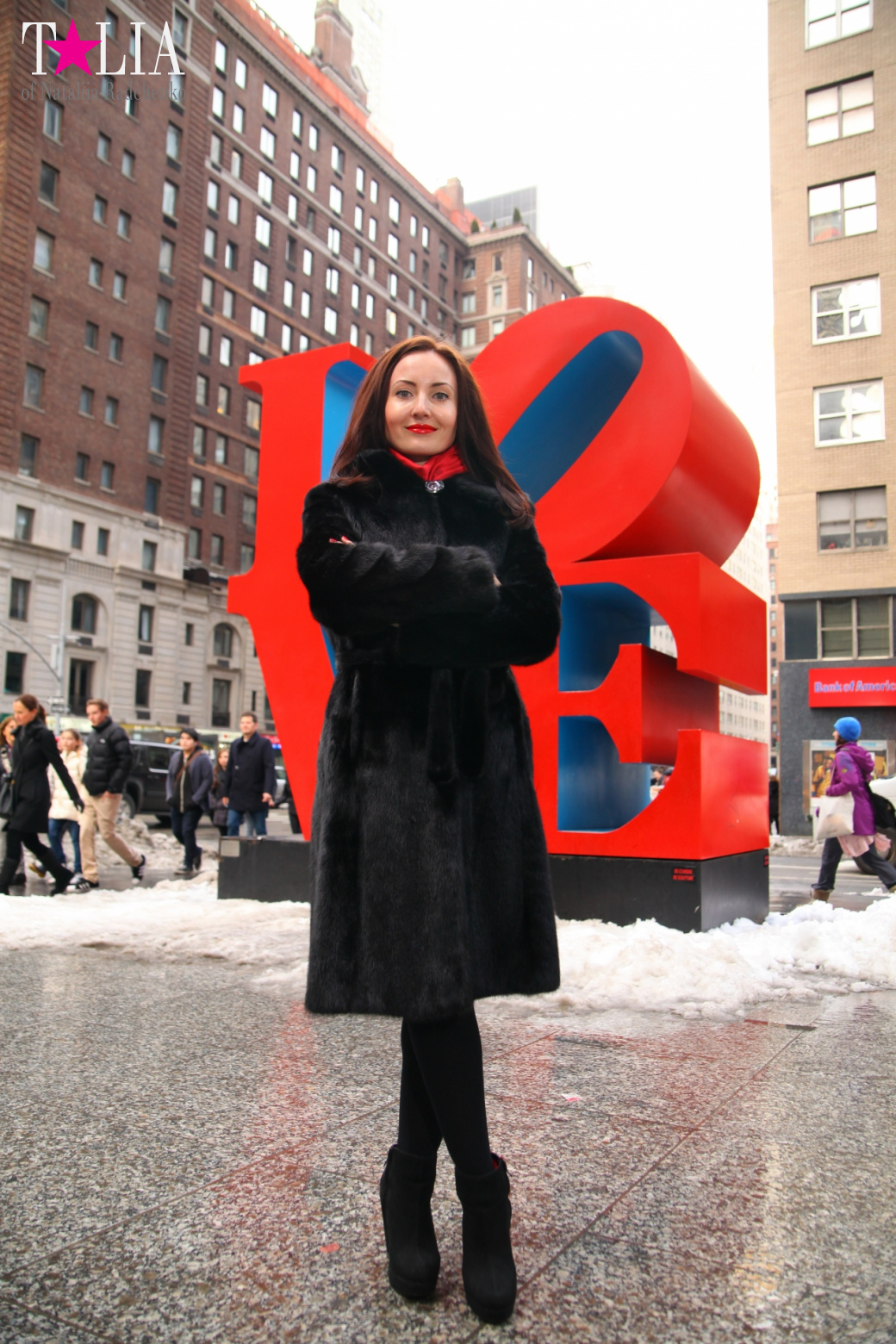 LOVE and HOPE sculptures in New York City