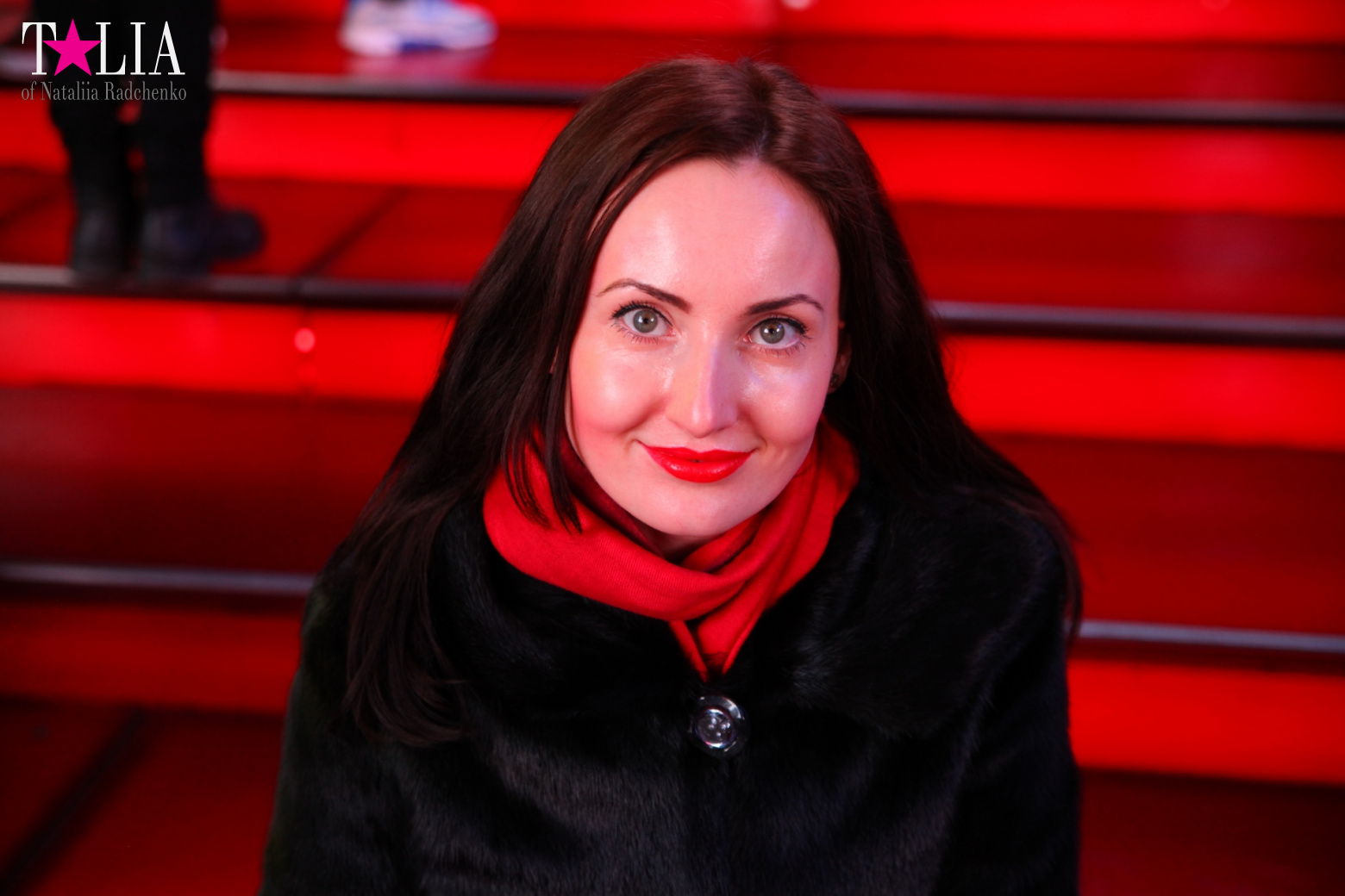 Скульптура Сердце ко Дню Святого Валентина и Красные Ступеньки Даффи на Таймс Сквер