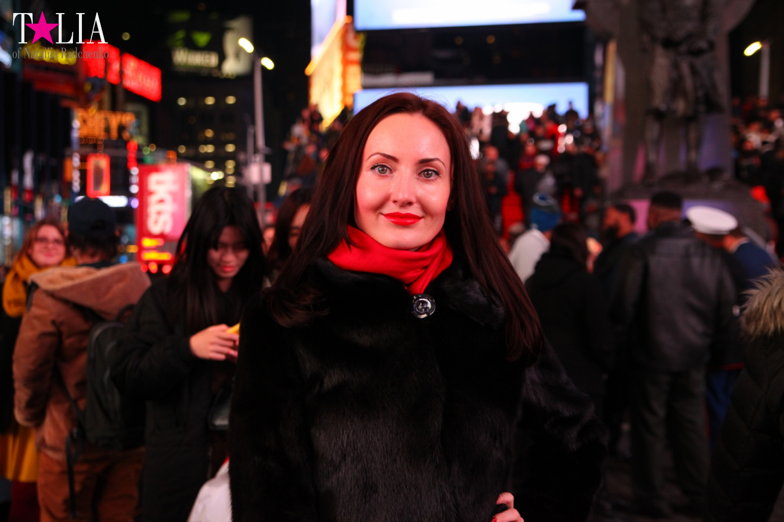 The Heart Sculpture for Valentine's Day and the Red Stairs Duffy in Times Square
