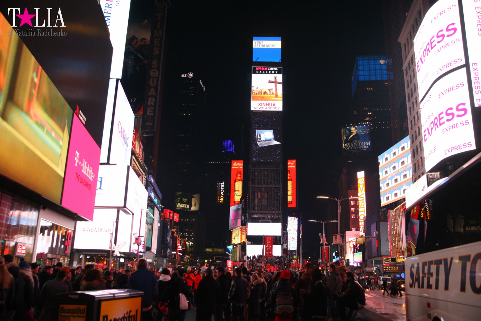 The Heart Sculpture for Valentine's Day and the Red Stairs Duffy in Times Square