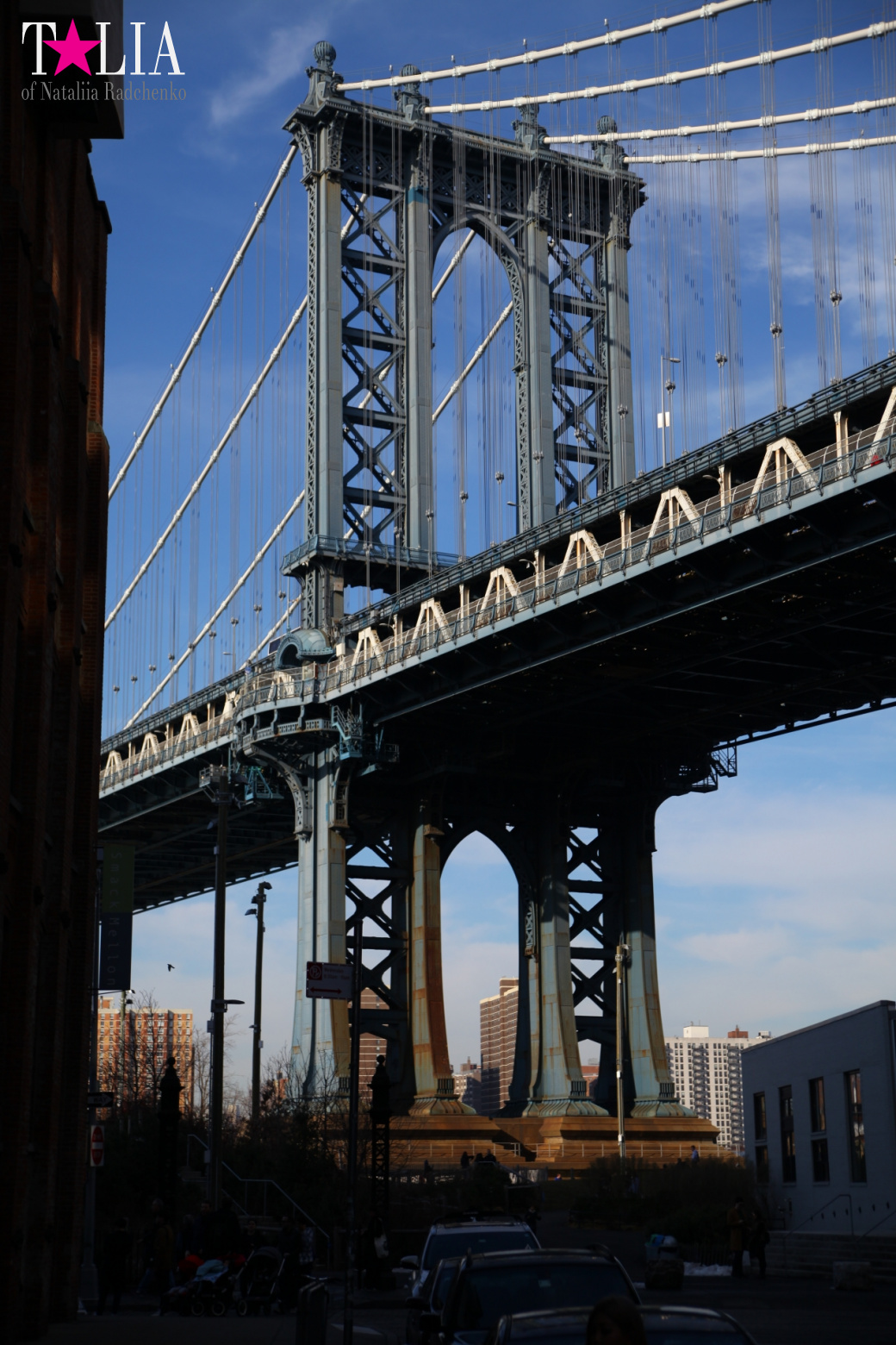 Манхэттенский Мост в Нью-Йорке, США