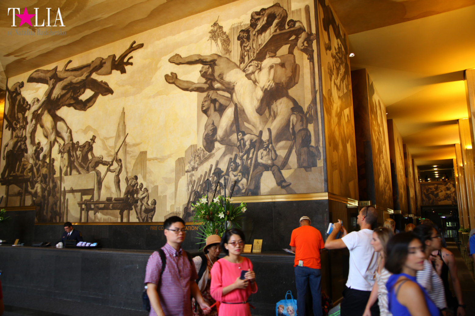 Смотровая площадка Рокфеллер-центра в Нью-Йорке