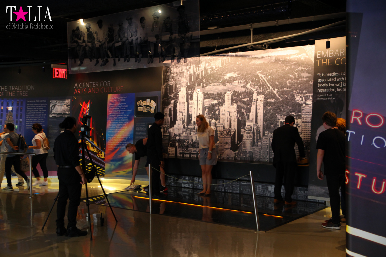 Смотровая площадка Рокфеллер-центра в Нью-Йорке