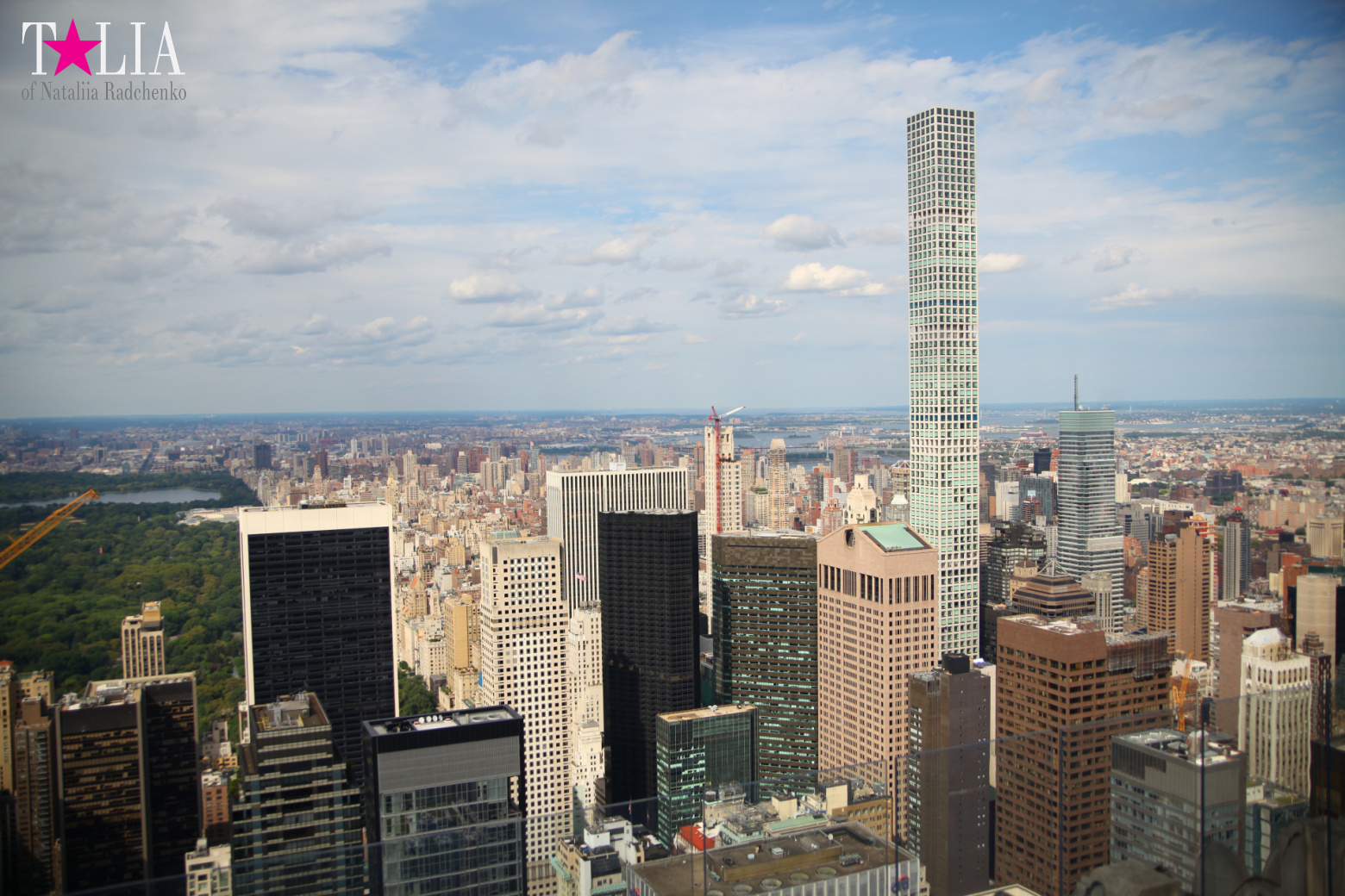 Смотровая площадка Рокфеллер-центра в Нью-Йорке