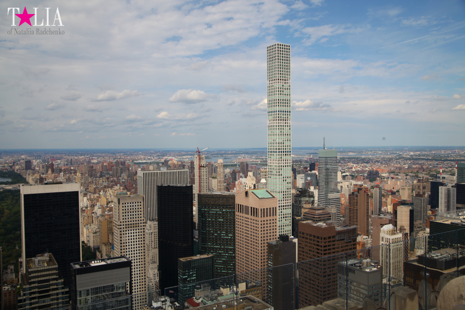 Смотровая площадка Рокфеллер-центра в Нью-Йорке