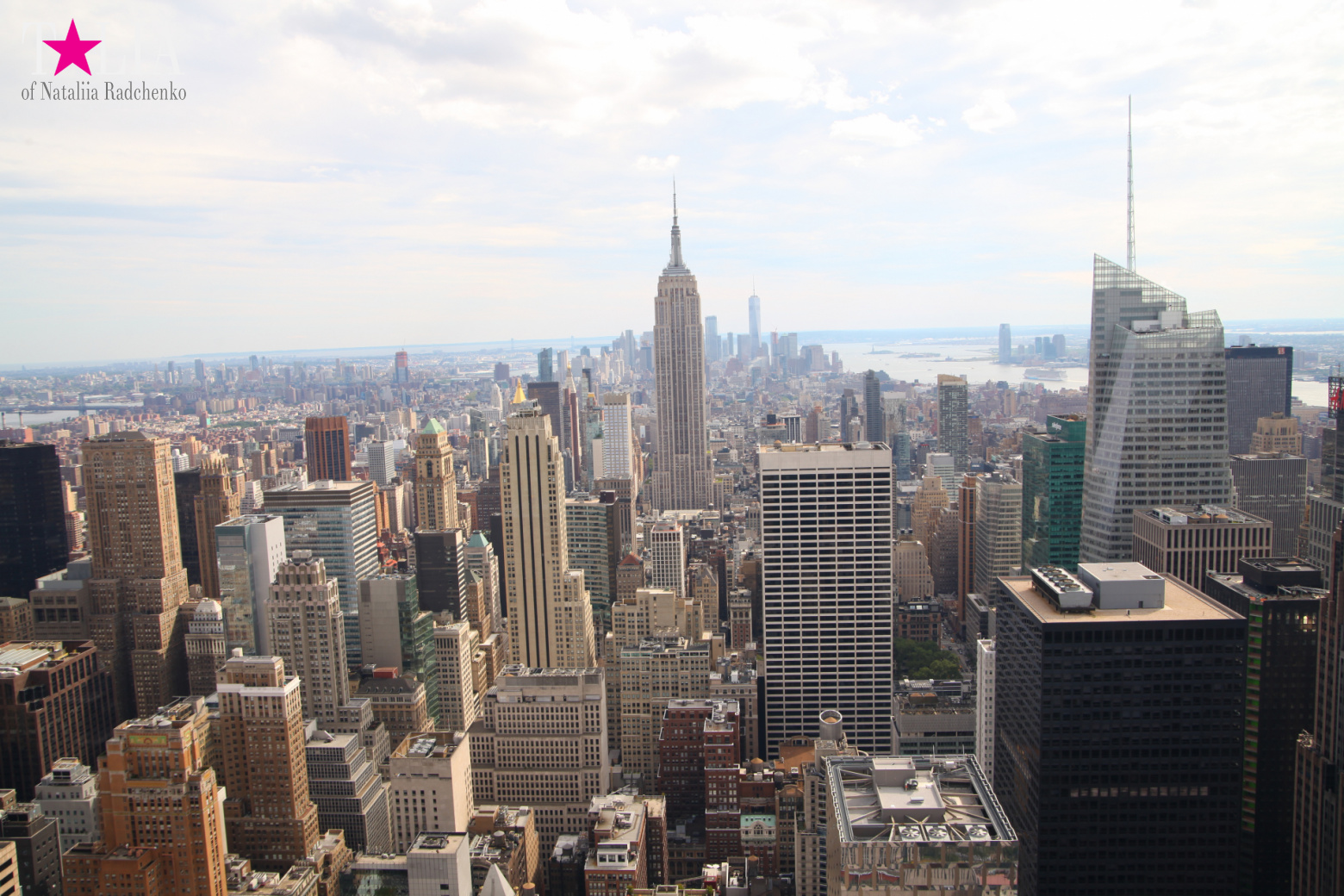 Смотровая площадка Рокфеллер-центра в Нью-Йорке