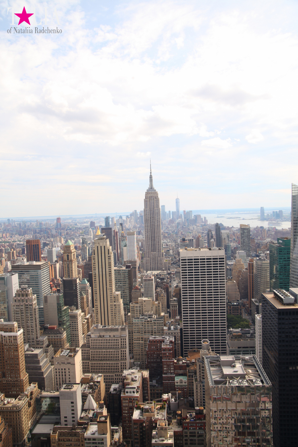 Смотровая площадка Рокфеллер-центра в Нью-Йорке