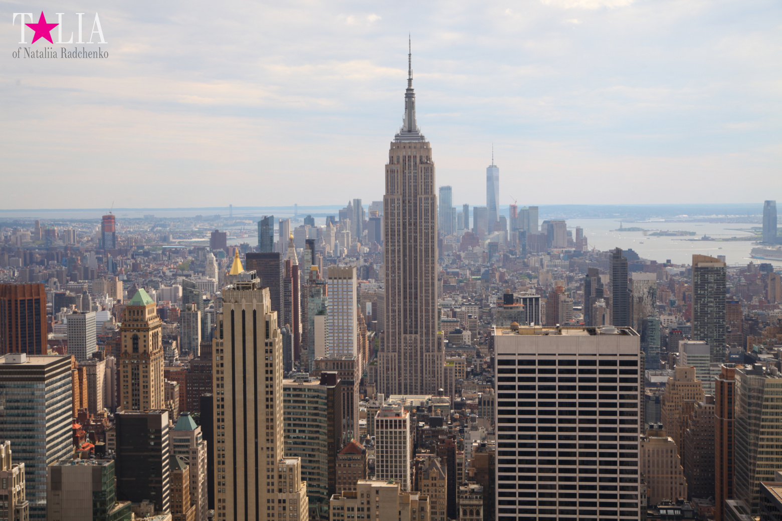 Смотровая площадка Рокфеллер-центра в Нью-Йорке