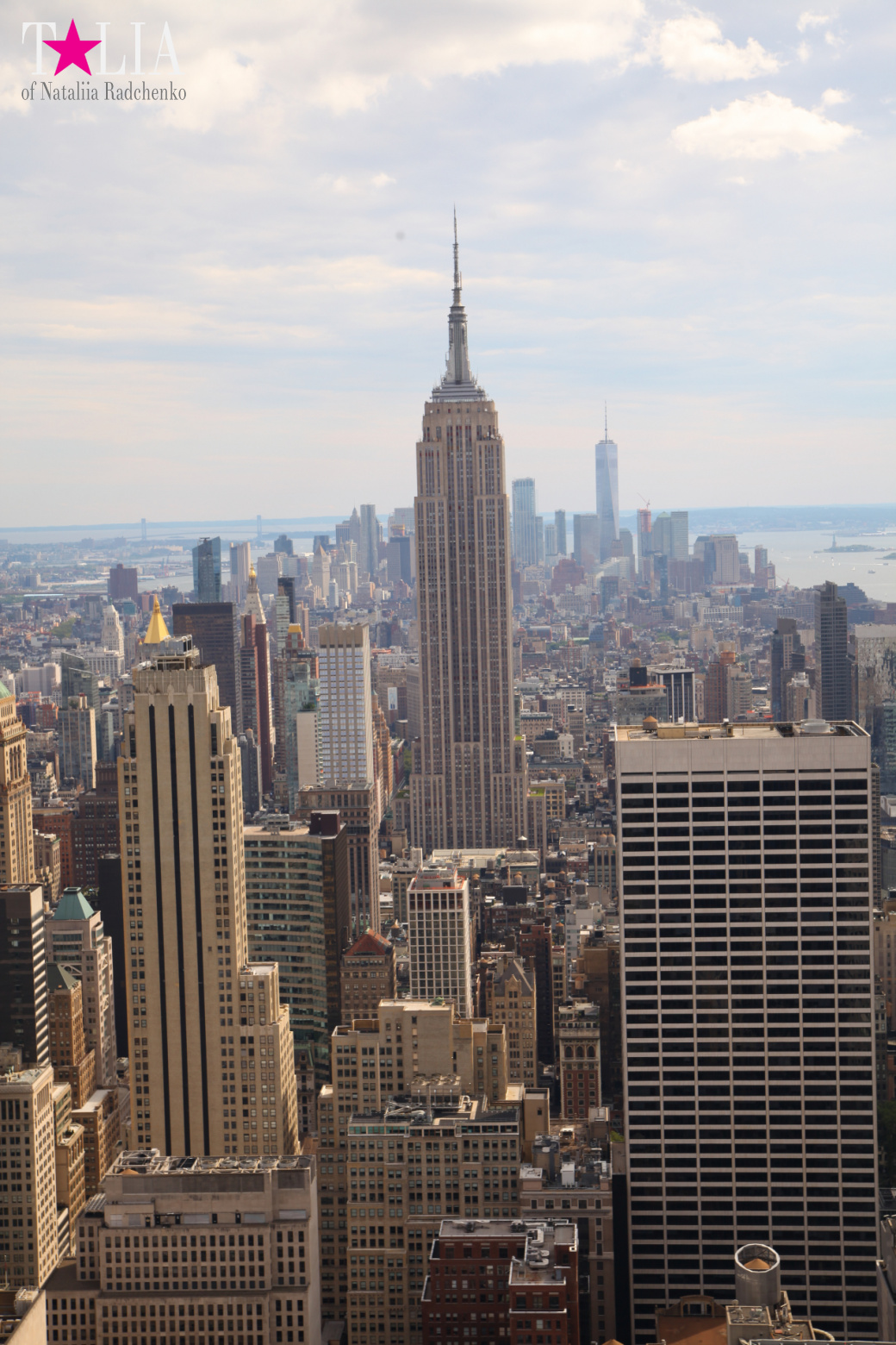 Смотровая площадка Рокфеллер-центра в Нью-Йорке