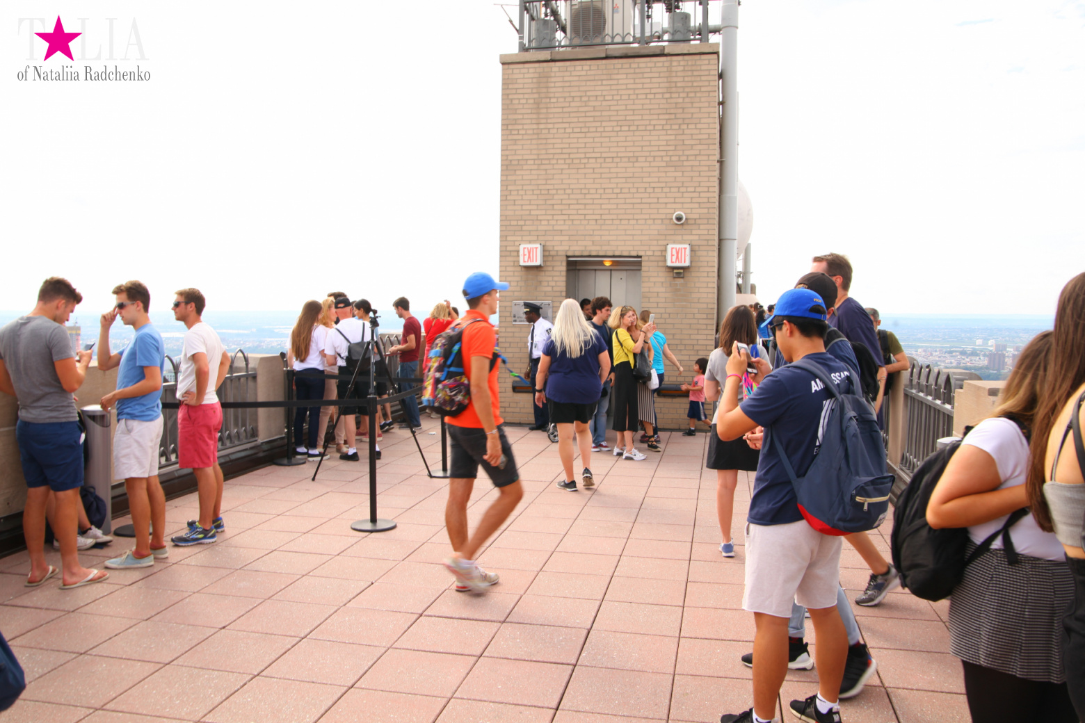 Смотровая площадка Рокфеллер-центра в Нью-Йорке