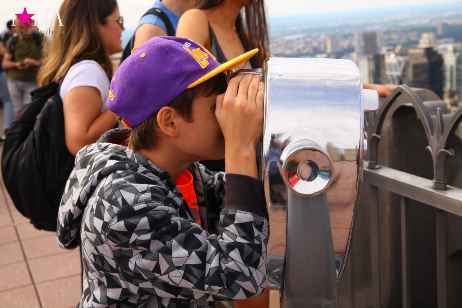 Смотровая площадка Рокфеллер-центра в Нью-Йорке