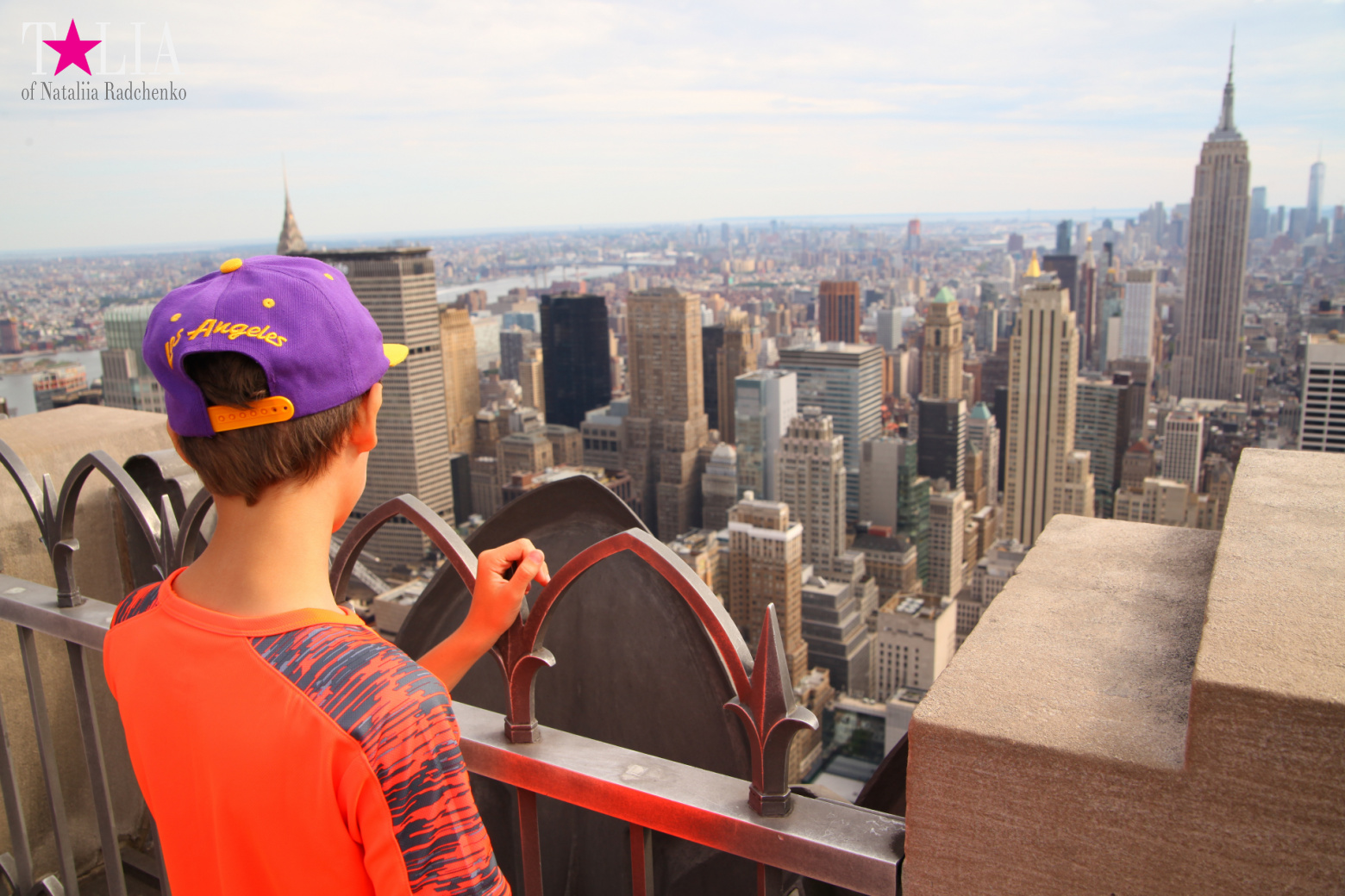 Смотровая площадка Рокфеллер-центра в Нью-Йорке