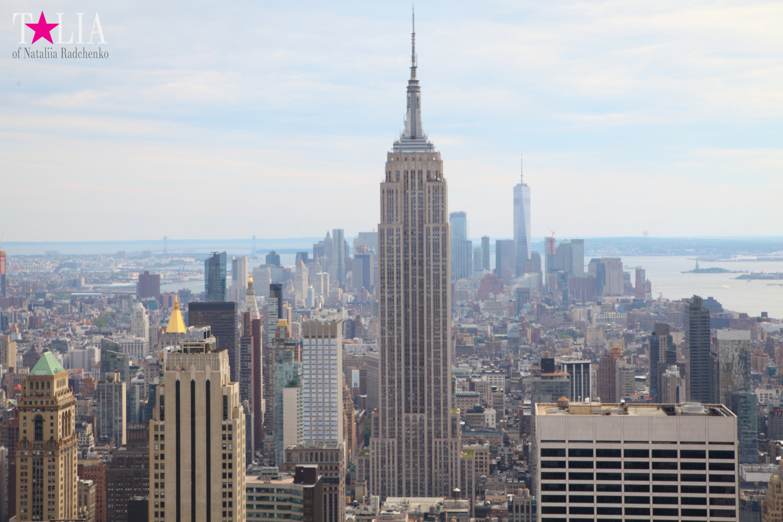 Смотровая площадка Рокфеллер-центра в Нью-Йорке