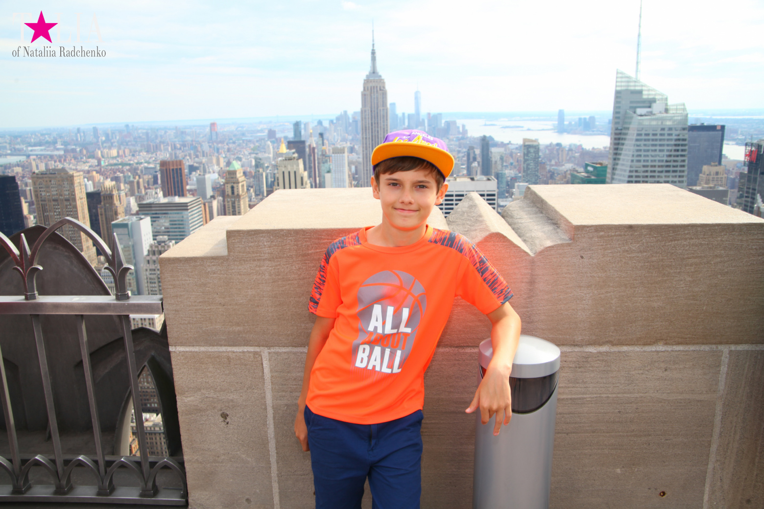 Смотровая площадка Рокфеллер-центра в Нью-Йорке