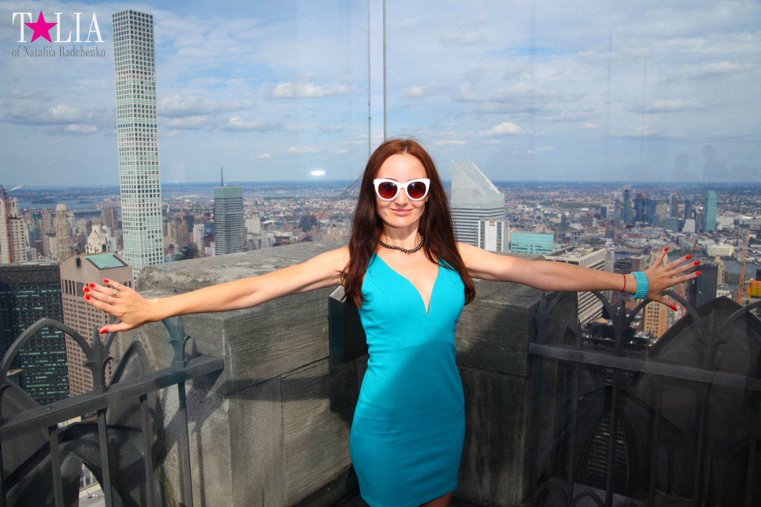 Смотровая площадка Рокфеллер-центра в Нью-Йорке