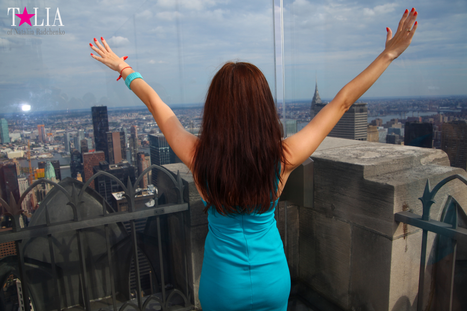 Смотровая площадка Рокфеллер-центра в Нью-Йорке