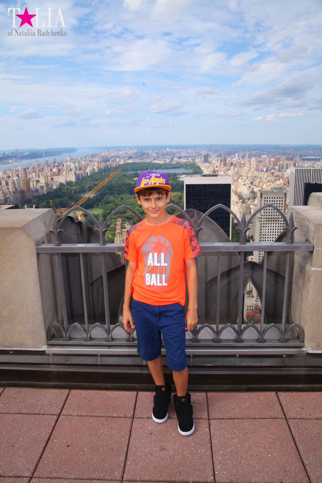 Смотровая площадка Рокфеллер-центра в Нью-Йорке