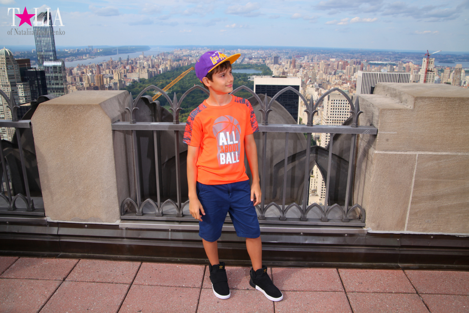 Смотровая площадка Рокфеллер-центра в Нью-Йорке