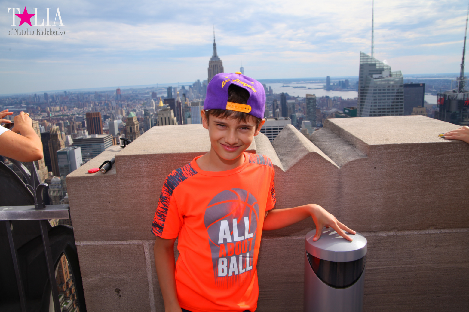 Смотровая площадка Рокфеллер-центра в Нью-Йорке